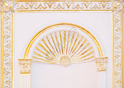 高细节的伊斯兰艺术拱门图片