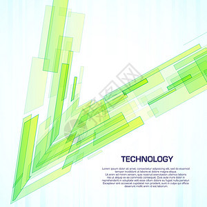 具有商业信息空间的绿色虚背景图片