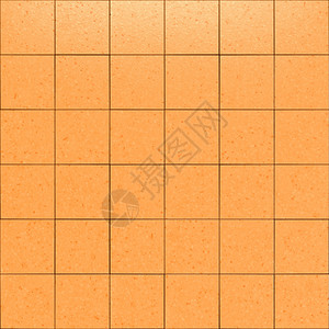 橙色瓷砖地板背景图片