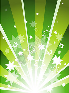 绿色颜和恒星的爆炸背图片