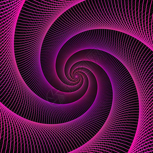 紫弦螺旋分形设计图片