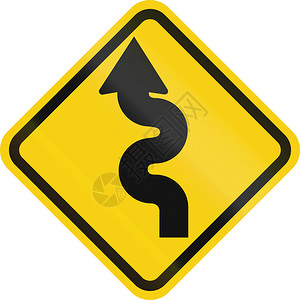 哥伦比亚道路警告标志Windi图片