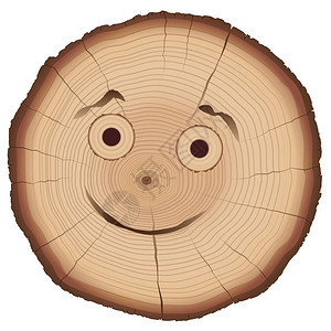 树片面带微笑的漫画图片