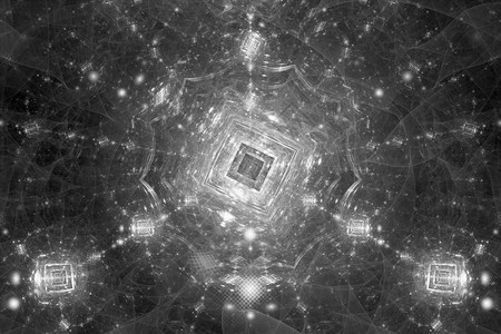 量子计算机黑白强度图图片