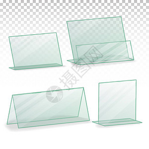 亚克力广告支架载体纸广告支架透明塑料支架背景图片