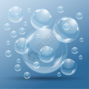 蒸汽水泡水分子设计要背景图片
