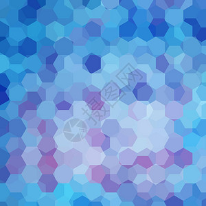 带有蓝色紫色六边形的矢量背景可用于封面设计书籍设计网站图片
