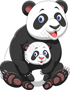 熊猫妈和宝图片
