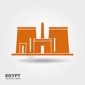 埃德夫神庙是一座古埃及神庙图片