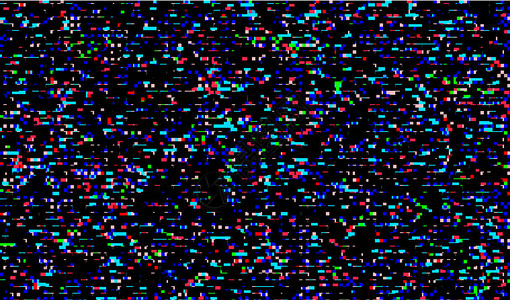 毛刺纹理像素噪声测试电视屏幕数字VHS背景错误计算机视频抽象的损伤8位的魔术图片
