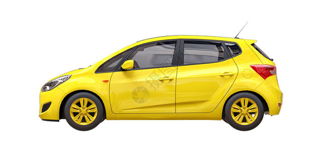 黄色城市汽车空白表面供您创作设计之用背景图片
