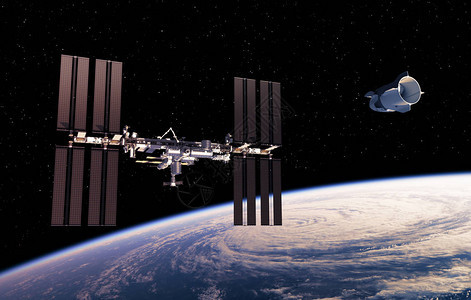 商用航天飞机和空间国际空间站3图片