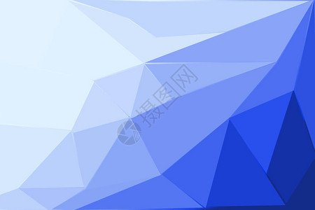 抽象蓝色三角形背景抽象蓝色背景图片
