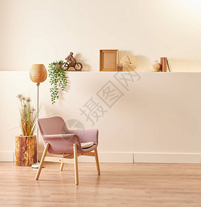 装饰木制桌和椅子家具设计家用物图片