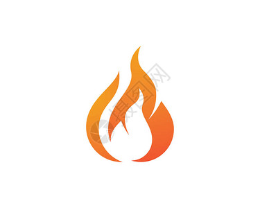 火火焰logo模板矢量图片