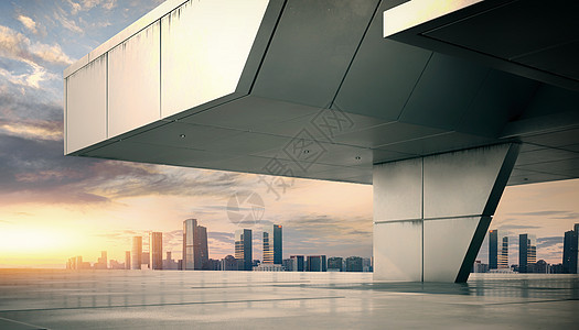 大气商务建筑空间城市背景图片