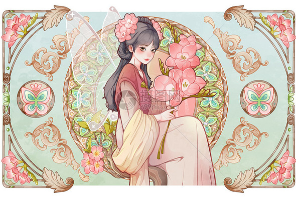 妇女节精选-插画高清图库