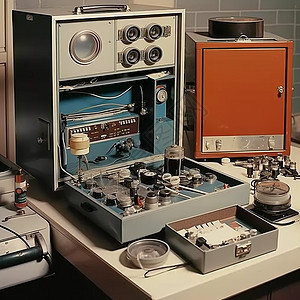 60年代的机械设备图片