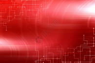 红色科技背景图片