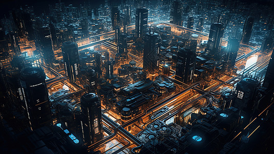 科技科幻城市图片