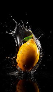 芒果在水中的产品图片
