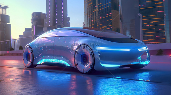 未来主义汽车图片