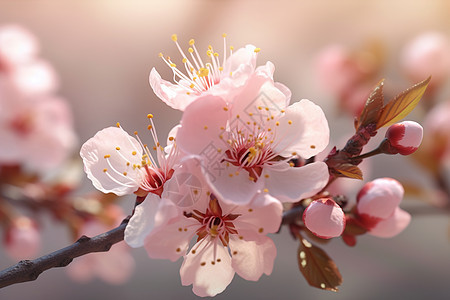 粉色樱花图片