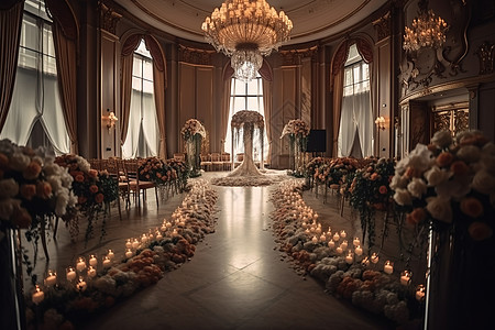 结婚礼堂图片