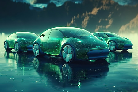 未来感汽车模型图片