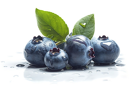 天然蓝莓水果图片