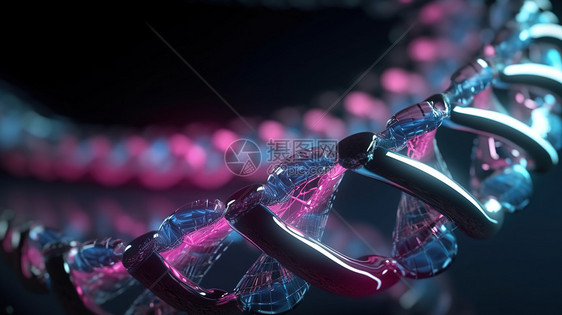 3D基因组DNA图片