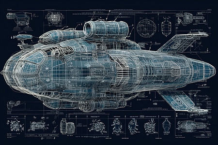 潜水艇设计图图片