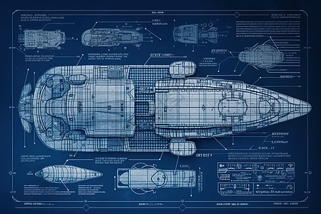 船只设计图纸高清图片