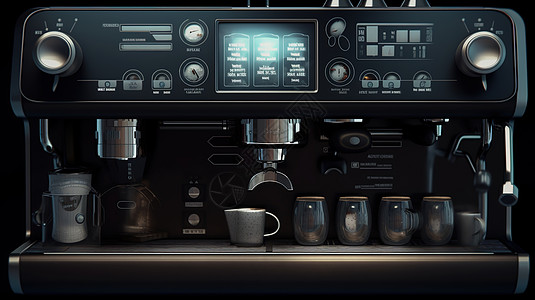 电子咖啡机仪器图片