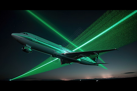 科技飞机飞速背景图片