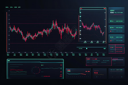 金融股市图表图片