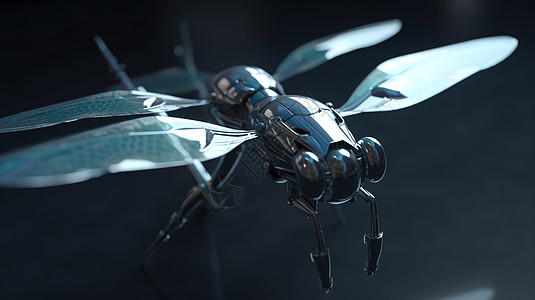 人造科技蜻蜓图片