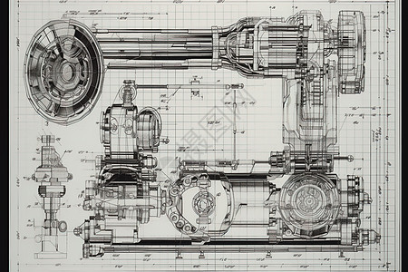 机器草图图片