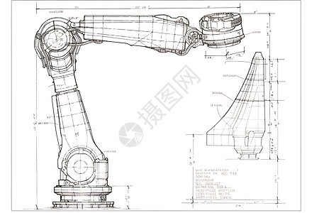机械臂草图图片
