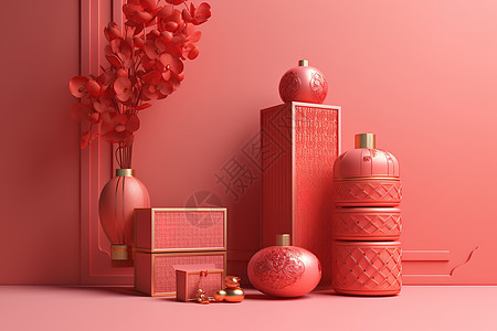 中国新年背景图片