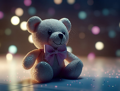 可爱玩具小熊高清图片