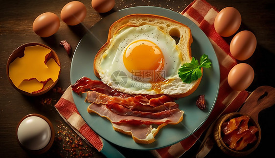 经典英式早餐图片
