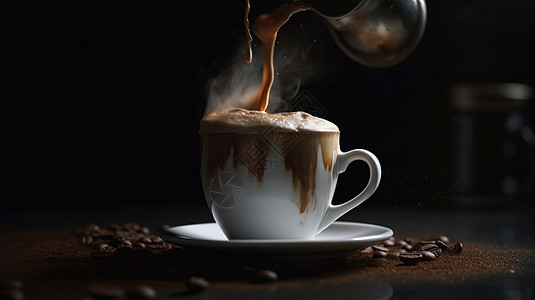高端咖啡商业图片