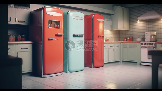 电器冰箱消毒柜图片