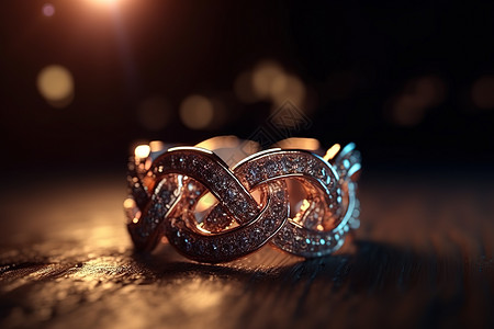 3D时尚珠宝戒指钻戒图片