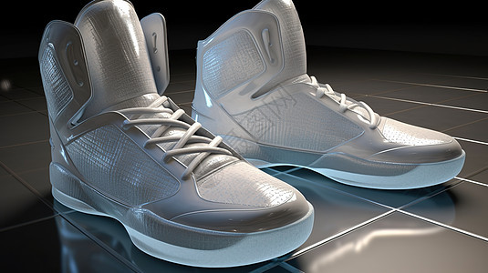 篮球鞋3D模型图片