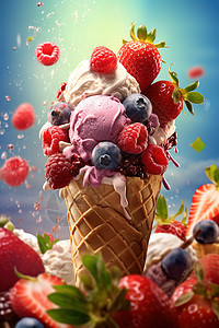 美食冰淇淋图片