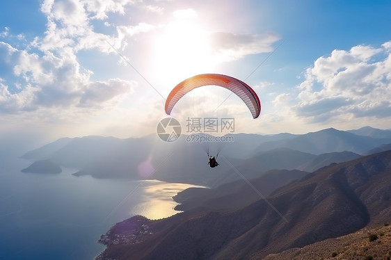极限运动之滑翔伞图片