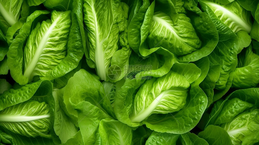 绿色白菜平铺图片