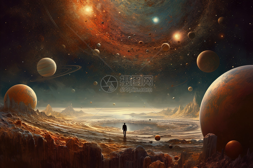 科纪宇宙空间未来星球图片